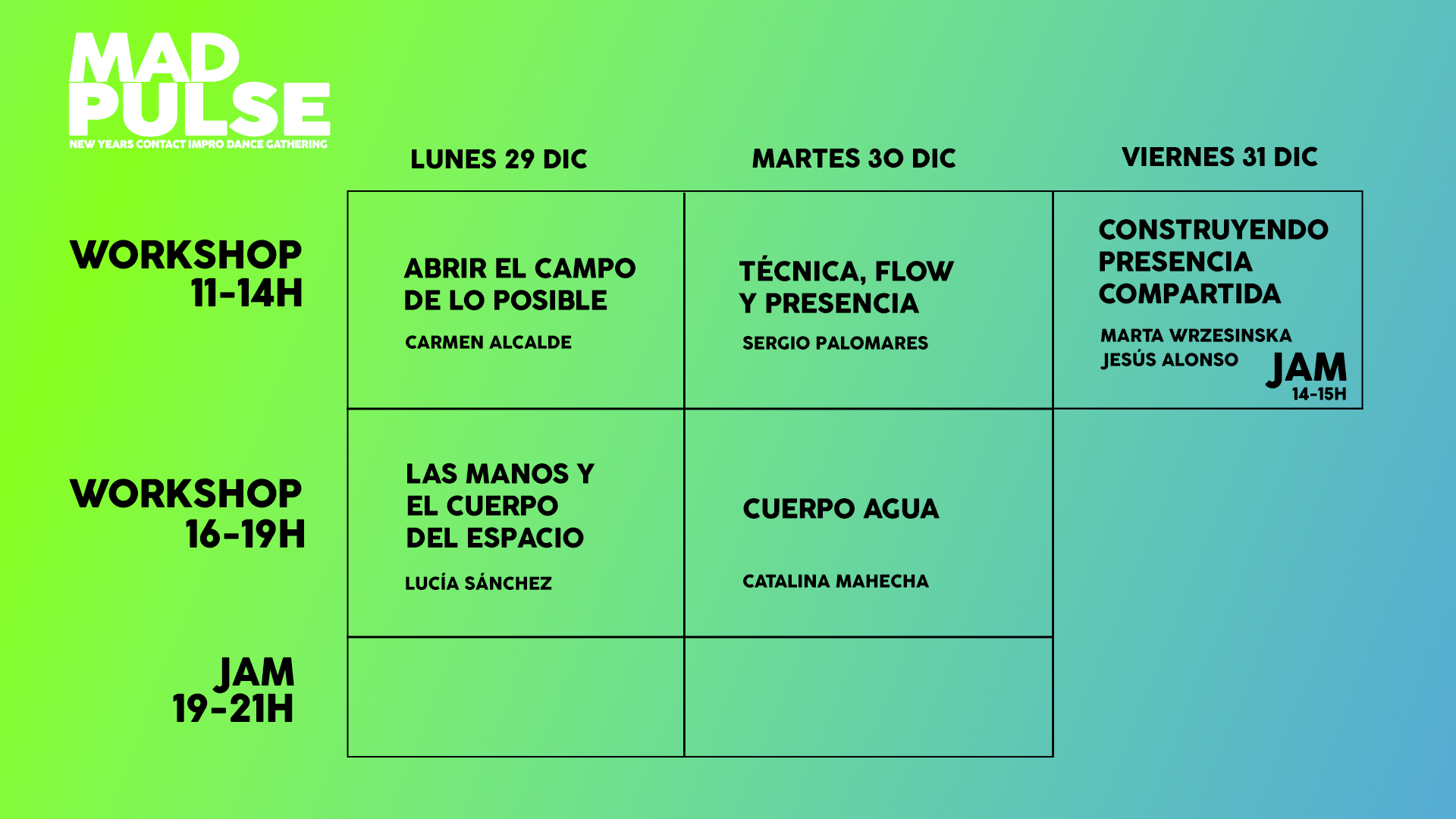schedule